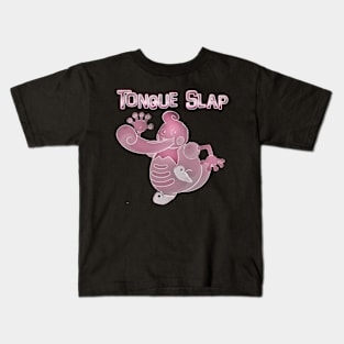 Tongue Slap Attack Lickimime Kids T-Shirt